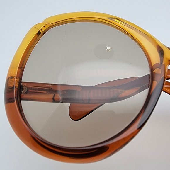 Christian Dior D11 Yellow Gradient Frame Grey Lens Vintage Oversized Sunglasses main image 12